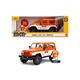 Jada Toys M&Ms Orange 2007 Jeep Wrangler 1:24 Fahrzeug und M&M Sammelfigur