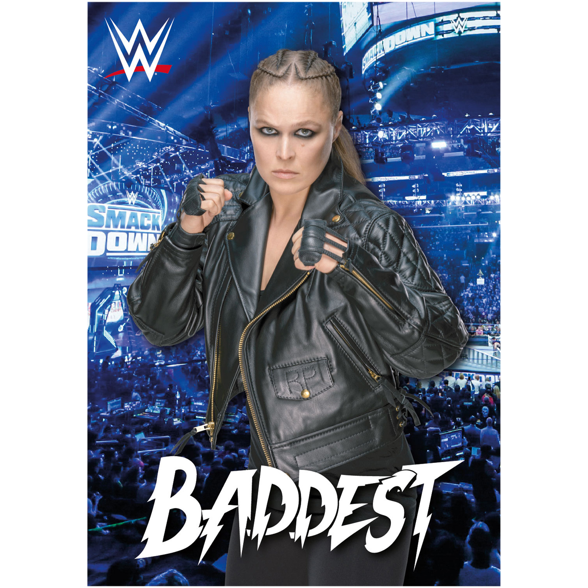 WWE Ronda Rousey Crowd Poster - Ungerahmt A2 Image