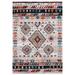 Black/Red 120 x 96 x 0.62 in Area Rug - The Twillery Co.® Loftus Southwestern Area Rug | 120 H x 96 W x 0.62 D in | Wayfair