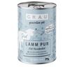 6x 400g GRAU nourriture pour chien agneau pur avec huile de lin nourriture pour chien humide