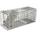 Live Animal Cage Trap 32 X 12.5 X 12 w/Iron Door Steel Cage Catch Release Humane Rodent Cage for Rabbits Stray Cat Squirrel Raccoon Mole Gopher Chicken Opossum Skunk & Chipmunks