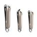 Nail Clipper Set Sharpest Fingernail Toenail and Slant Edge Clippers Effortless Stainless Steel Nail Clippers for Men & Women Good Gift with Metal Case(3Pcs) F111201