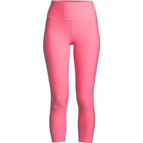 CASALL Damen Tight Ultra High Waist Cropped Tights, Größe 40 in Vibrant Pink