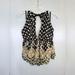 Free People Tops | Free People Polka Dot Lace Halter Top Size M | Color: Black/Cream | Size: M