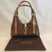 Gucci Bags | Gucci Original Gg Crystal Canvas Bardot Joy Shoulder Bag Small | Color: Gold/Tan | Size: Small