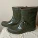 Coach Shoes | Coach Lester Womens Army Green Rain Boots | Color: Green | Size: 10