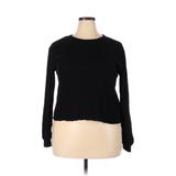 BB Dakota Pullover Sweater: Black Tops - Women's Size 2X-Large