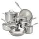 Tramontina Cookware Set Tri-Ply Clad (12-Piece) 80116/1012DS