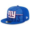 Men's New Era Royal York Giants 2023 NFL Training Camp 59FIFTY Fitted Hat