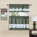 August Grove® Aneesa Plaid Tailored Kitchen Curtain Cotton Blend in Green | 60" W x 24" L | Wayfair 743B20025A964D81BC3FADF6338C1F23