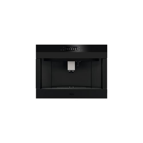 AEG Einbau-Kaffeemaschine mit Latte-Macchiato und Cappuccino-Funktion / Matt Black KKA894500T