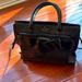 Kate Spade Bags | Euc Kate Spade Black Sachel With A Patent Leather Bow (Includes Crossbody Strap) | Color: Black | Size: Os