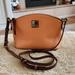 Dooney & Bourke Bags | Beautiful Dooney & Bourke Peach Pebbled Leather Crossbody Bag | Color: Orange/Tan | Size: Os