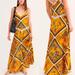 Free People Dresses | Free People Stevie Yellow Lace Trimmed Maxi Dress Sz Xs | Color: Gold/Yellow | Size: Xs