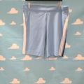 Nike Shorts | Nike Baby Blue Stripe Shorts | Color: Blue/White | Size: M