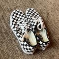Vans Shoes | Checkered Vans - Womens 8, Mens 6.5 | Color: Black/White | Size: 8