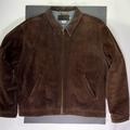 J. Crew Jackets & Coats | J.Crew Thick Suede Leather Motorcycle Jacket Xl | Color: Brown | Size: Xl