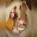 Jessica Simpson Shoes | Jessica Simpson - Bow Wedge Sandal | Color: Pink | Size: 9.5