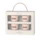 Egg Cup Pails Cream, 4Pc