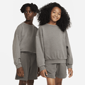 Nike Sportswear Icon Fleece Older Kids' Sweatshirt - Grey