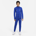 Paris Saint-Germain Strike Older Kids' Nike Dri-FIT Hooded Football Tracksuit - Blue