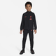 Liverpool F.C. Strike Younger Kids' Nike Dri-FIT Hooded Football Tracksuit - Black