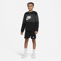 Nike Sportswear Older Kids' French Terry Tracksuit - Black