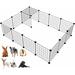 BTY Portable Dog Pen Plastic/Metal | 29 H x 45 W x 28 D in | Wayfair LT-K59-wy