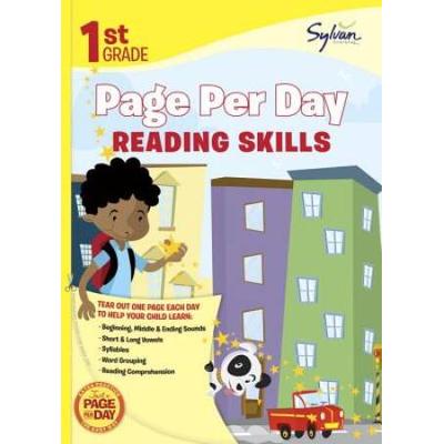First Grade Page Per Day Reading Skills Sylvan Page Per Day Series Language Arts