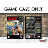 SimCity 2000 | (SNESDG-V) Super Nintendo Entertainment System - Game Case Only - No Game