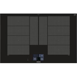 SIEMENS Flex-Induktions-Kochfeld, schwarz, B:81,2cm H:5,1cm T:52cm, Kochfelder, mit cookConnect-System