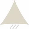 8x8x8 Tenda Triangolare da Esterno Impermeabile - Vela Giardino Triangolare - beige