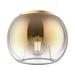 FM57508-BG/CP-Kuzco Lighting-Samar - 1 Light Flush Mount-6 Inches Tall and 7.5 Inches Wide-Brushed Gold Finish