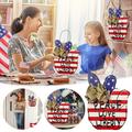 RKSTN 4th of July Welcome Sign American Independence Day Decoration Pendant American Nationaler Day Wooden Listing Hotel Home Door Hanging Board 4th of July Ornaments on Clearance