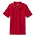 Boys Childrens Eddie Bauer Classic Fit Cotton Short Sleeve Polo Shirt Red Size M (10/12)