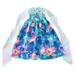 Girls Fashion Dresses Floral Bohemian Flowers Bowknot Sleeveless Beach Straps Princess Dresses For Girls