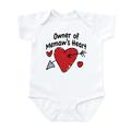CafePress - OWNER OF MEMAW s HEART Infant Bodysuit - Baby Light Bodysuit Size Newborn - 24 Months
