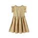 ZRBYWB Girls Dresses Toddler Kids Crew Neck Summer Sleeveless Sundress Casual Beach Floral Print Party Dress Party Dress