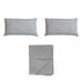 Wildon Home® Hojanovice Bedding Cotton in Gray | Queen Coverlet + 2 Queen Shams | Wayfair 25C020E02F3943F3991215FA0BF22B9C