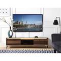 Orren Ellis TV Stand w/ Adjustable Color LED Light Wood in Brown | 18 H x 71 W x 16 D in | Wayfair 6F6BC96477DA4089969FCB9FA3701B14