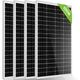Eco-worthy - Panneau solaire 680 Watts 12 Volts Module Photovoltaïquecharge Bloc d'alimentation