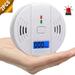 2 Pack ZOUYUE Carbon Monoxide Detector CO Monoxide Alarm Monitor Battery Operated Comply with UL2034 Digital Display and Sound Alarm Warning Alerting Safety for House Kitchen Restaurant Hotel Office