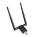 Wireless USB WiFi Adapter for PC - 802.11AC 1200Mbps Dual 5Dbi Antennas 5G/2.4G WiFi USB for PC Desktop Laptop MAC Windows 10/8/8.1/7/Vista/XP/Mac10.6/10.13 WiFi USB Computer Network Adapters F80579