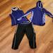 Adidas Pants & Jumpsuits | 3 Piece Adidas Climalite Outfit | Color: Black/Purple | Size: S