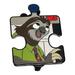 Disney Other | Disney Parks Character Connection Zootopia Puzzle Mystery Pin - Flash Sloth | Color: Red | Size: Os