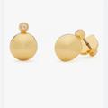 Kate Spade Jewelry | Kate Spade New York Nwot Have A Ball Studs | Color: Gold | Size: Os