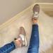 Michael Kors Shoes | Michael Kors Allie Wrap Trainer Sneakers Size 5 | Color: Gray/Silver | Size: 5