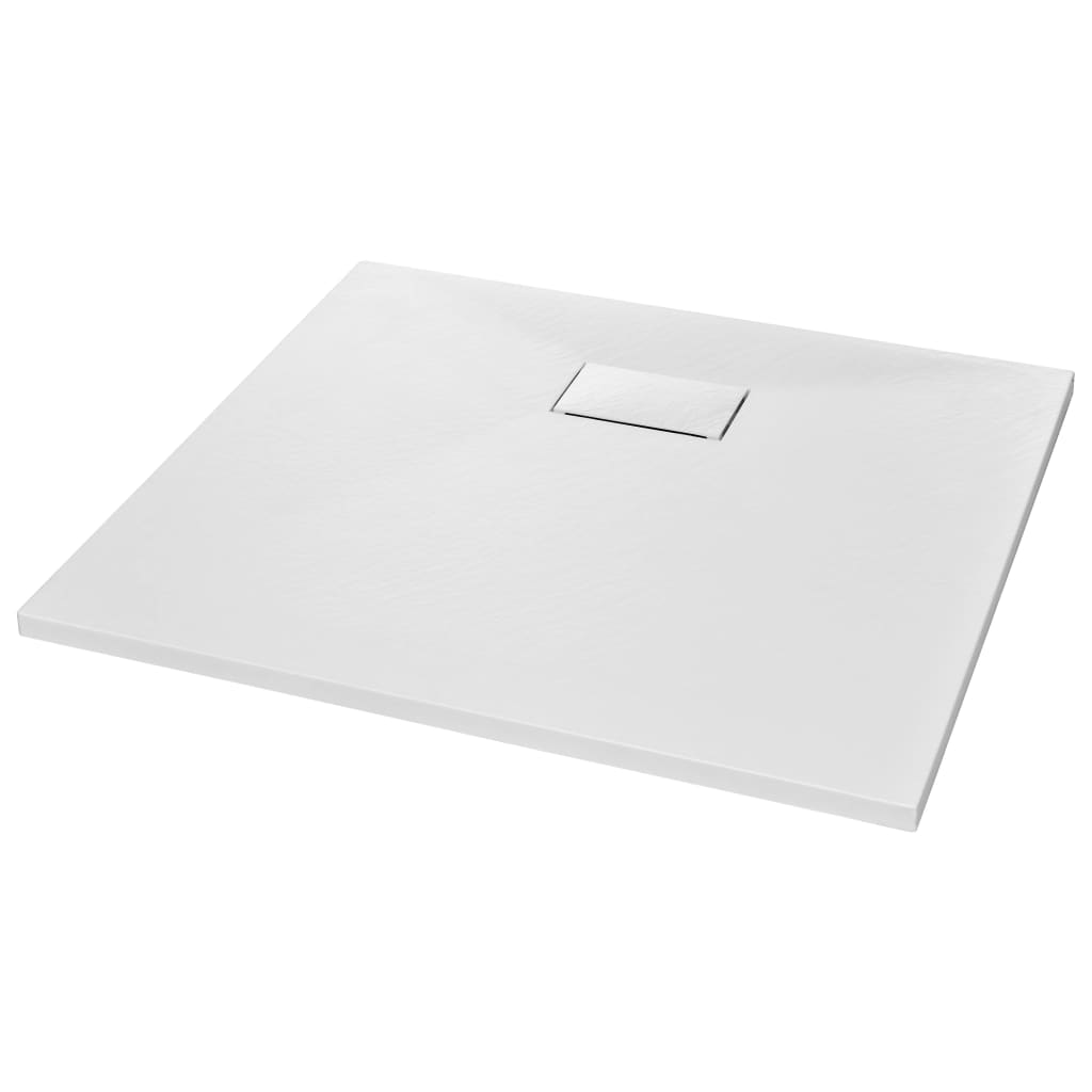 vidaXL Duschwanne SMC Weiß 90×80 cm Image