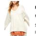 Free People Sweaters | Free People Sweater Or Sweater Dress | Color: Cream | Size: S