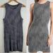 Athleta Dresses | Athleta La Palma Print Bado Sleeveless Modal Midi Dress Sp | Color: Black/White | Size: S